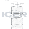 Set remblokken achter ICER - 141241