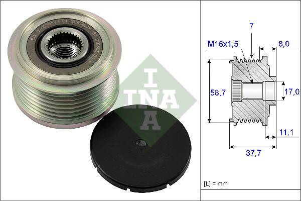 Belt Pulley, alternator