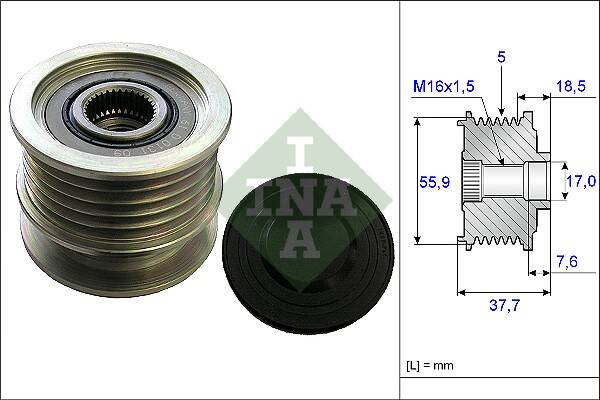 Belt Pulley, alternator