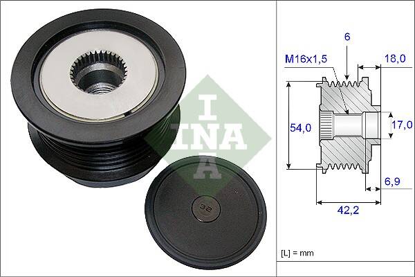 Belt Pulley, alternator