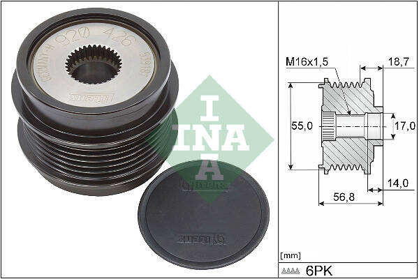 Belt Pulley, alternator