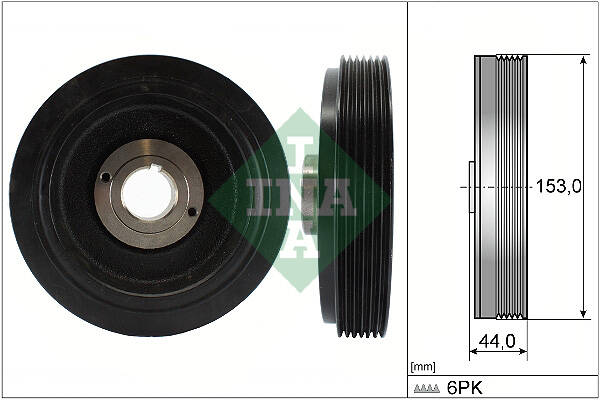Belt Pulley, crankshaft