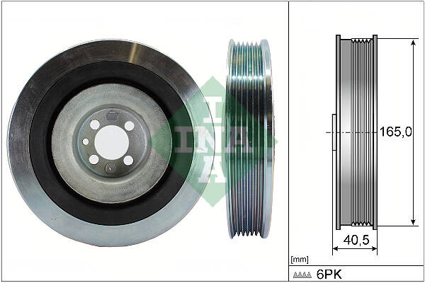 Belt Pulley, crankshaft