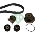 Bomba de água + kit de correia dentada INA - 530 0049 30