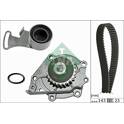 Bomba de água + kit de correia dentada INA - 530 0242 30