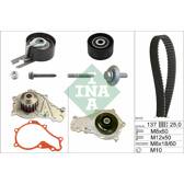 Bomba de água + kit de correia dentada INA - 530 0375 30