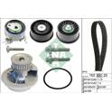 Bomba de água + kit de correia dentada INA - 530 0441 31