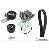 Bomba de água + kit de correia dentada INA - 530 0760 30