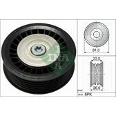 Geleide rol/omdraairol, Poly V-riem INA - 532 0678 10