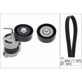 Jogo de correias trapezoidais estriadas INA - 529 0044 10