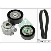 Kit de courroies d'accessoire INA - 529 0158 10