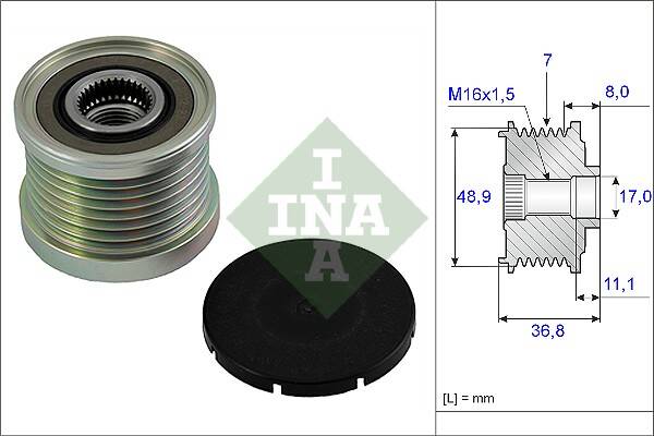 Belt Pulley, alternator
