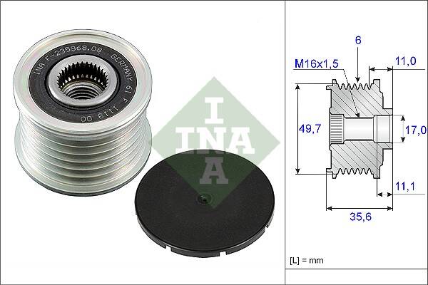 Belt Pulley, alternator