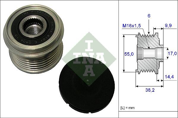 Belt Pulley, alternator