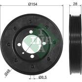 Poulie damper INA - 544 0081 10
