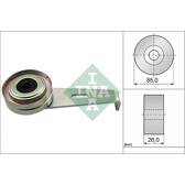 Rolo tensor, correia trapezoidal estriada INA - 531 0097 10
