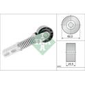 Rolo tensor, correia trapezoidal estriada INA - 533 0049 20