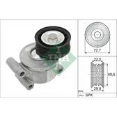 Rolo tensor, correia trapezoidal estriada INA - 534 0249 10