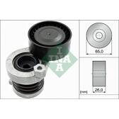 Rolo tensor, correia trapezoidal estriada INA - 534 0551 10