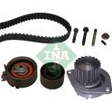 Timing belt kit with water pump INA - 530 0237 30