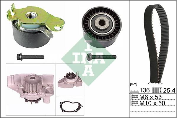 Water Pump & Timing Belt Kit