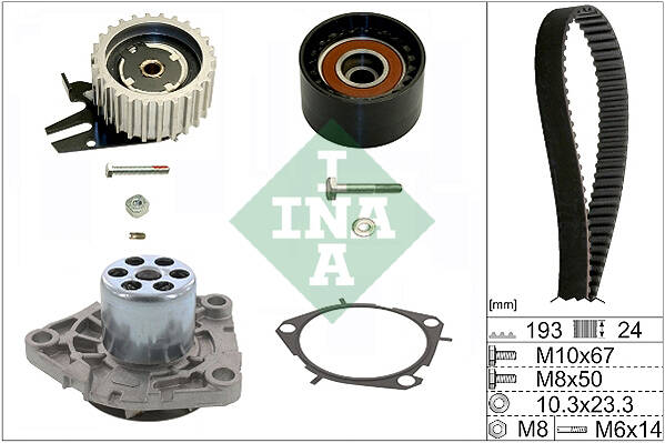 Water Pump & Timing Belt Kit