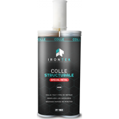 Colle structurale - Noir 2k métal - 1h - 200ml IRONTEK - IT152