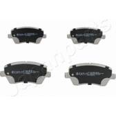 Front brake pad set (4 pcs) JAPANPARTS - PA-013AF