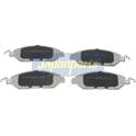 Front brake pad set (4 pcs) JAPANPARTS - PA-513AF