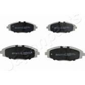 Front brake pad set (4 pcs) JAPANPARTS - PA-W04AF