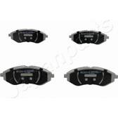 Front brake pad set (4 pcs) JAPANPARTS - PA-W07AF
