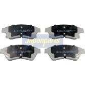 Front brake pad set (4 pcs) JAPANPARTS - PA-W12AF