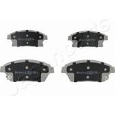 Front brake pad set (4 pcs) JAPANPARTS - PA-W13AF