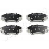 Front brake pad set (4 pcs) JAPANPARTS - PA-W17AF
