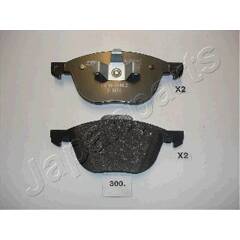 Jeu de 4 plaquettes de frein avant JAPANPARTS - PA-300AF