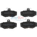 Bremsbelagsatz hinten JAPKO - 510302