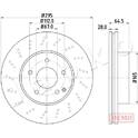 Brake disc (per unit) JAPKO - 60051C
