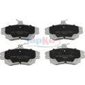 Front brake pad set JAPKO - 50516