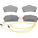 Front brake pad set JAPKO - 50MC01
