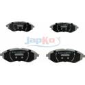 Front brake pad set JAPKO - 50W07