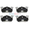 Rear brake pad set JAPKO - 510611