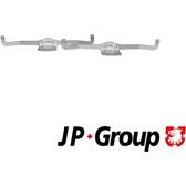 Accessory Kit, disc brake pad (x5) JP GROUP - 1163651110