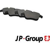 Bremsbeläge vorne JP GROUP - 1563601710