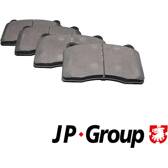 Bremsbeläge vorne JP GROUP - 3963601210