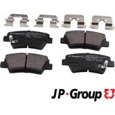 Bremsbelagsatz hinten JP GROUP - 3563701110