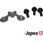 Chapa de protecção, articulação de suspensão/guia (x10) JP GROUP - 1140250500
