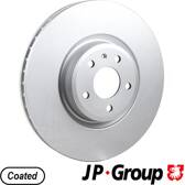 Disco de freno (por unidad) JP GROUP - 1163114200