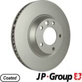 Brake disc (per unit) JP GROUP - 1163105180