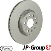Brake disc (per unit) JP GROUP - 1163109500