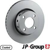 Brake disc (per unit) JP GROUP - 1163112200